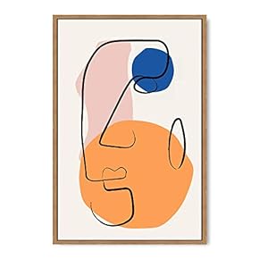 signwin Framed Canvas Wall Art Illustration Canvas Prints...