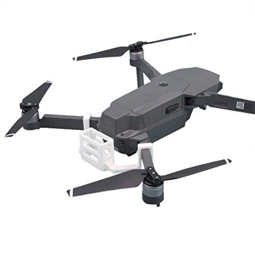 Alonea RF-V16 GPS Tracker Bracket Tracer Holder Locator Support For DJI Mavic Pro Drone (White)