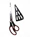 Pizza Scissor Cutter: Stainless Steel Oversize Sharp Scissor! Cut Pizza Like a Pro Chef Includes Detachable Spatula. Easily Cut and Serve any size Hot Pizza
