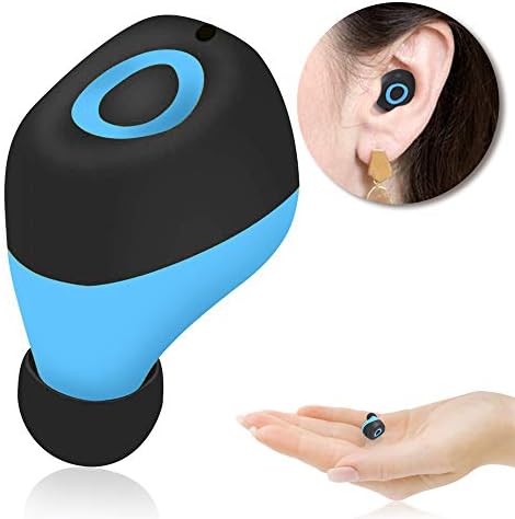 Wireless Mini Bluetooth Earbud, VPKID Sports Invisible in-Ear Earphone 12 Hours Playing Time Car Headset with Mic for Moible Smartphones(1 Pcs)