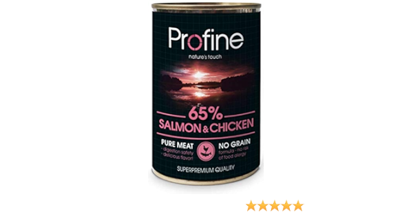 Profine latas Salmón y Pollo 6x400gr