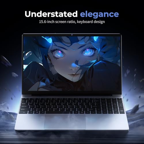 Moonfish 2026 Laptop Computer Window 11 Pro, 15.6 Inch Lap Top, 16GB RAM 256GB SSD Trational PC Notebook, Office 365, Business, School, Work, Student, Kids