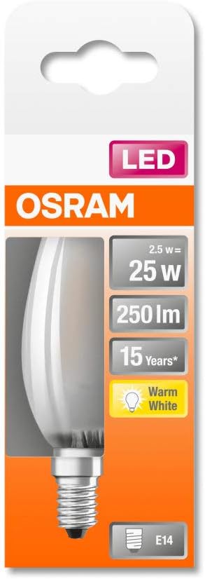 OSRAM Pack of 10 x LED lamp, Frosted, Set of 10 Lamps - Image 3