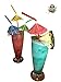 50 Pack Party tonight Cocktail Party Umbrella Tropical Drink Straws - Mix Colored Multipack. Bring More Fun to Your Drinks (50, Multi)