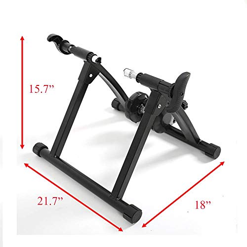 Livebest Magnetic Bicycle Stationary Stand,Indoor Bike Trainer Exercise Machine with 26" Wheel