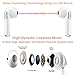 Wireless Earbuds,Bluetooth Earbuds Stereo Wireless Headphones Mini Wireless Earbuds with Microphone with Charging Case in Ear Earphones Sports Earpieces Compatible Samsung Huawei Android (White)thumb 4