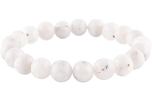 Mental Strength and Emotional Balance - Unisex Stretchable Elastic Bracelet - Natural Gemstone Beads Dainty Men-Women Jewelry