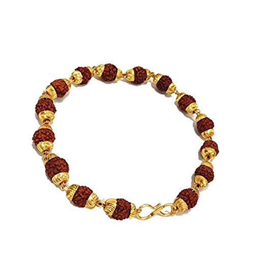 pix Rudraksha Bracelet For Ladies buy pragnay gold plated wheat cutt