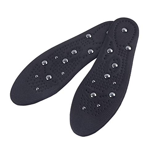 Massage Insoles, Acupressure Magnetic Massage, Health Foot Magnetic Therapy Magnet Acupressure Shoe Boots Pads (US Man 6~13)