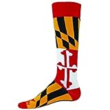 Red Lion Chesapeake Maryland Knee High Socks