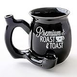 FashionCraft BLACK SMALL ROAST AND TOAST MUG 82373