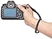Amazon Basics - Camera Wrist Strap, Black, Solid, 9 x .8 x 1 Inches