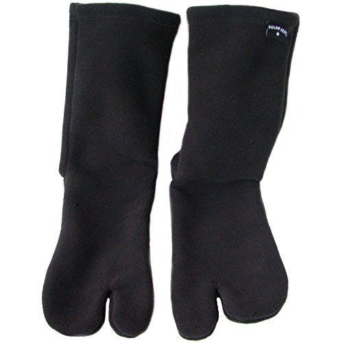 Polar Feet Adults' Tabi Socks Black XL - Thumbnail 2