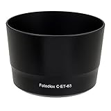 Fotodiox Dedicated Lens Hood, for Canon EF-S 55-250mm f/4-5.6 is STM Lens as Canon ET-63