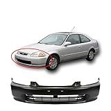 MBI AUTO - Primered, Front Bumper Cover 1996 1997 1998 Honda Civic, HO1000172