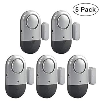 Amazon.com: Alarma para puerta y ventana, con sensor ...