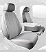 Fia SP88-31 GRAY Custom Fit Front Seat Cover Split Seat 40/20/40 - Poly-Cotton, (Gray)
