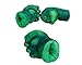 DS.DISTINCTIVE STYLE Ace Select Kids Cosplay Smash Gloves Large Soft Plush Green Grip Fists 1 Pair Boxing Gloves (10 Inch)