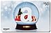 Amazon.com $50 Gift Card in a Plaid Gift Box (Holiday Globe Card Design)