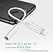 Lightning to 3.5mm Headphone Jack Adapter for iPhone X/8/8 Plus Connector AUX Female Audio Jack Earphone Extender Jack Stereo for iPhone 7/7 Plus Compatible iOS 10.3 or Later (White)