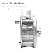 Croch Fly Fishing Reel with CNC-machined Aluminum Alloy Body 5/6 Silver