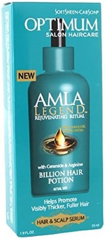 OPTIMUM Amla Legend Billion hair potion 1.9 Oz with Miss Jessie's travel packet by Optimum Care