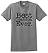 Best Grandpa Ever T-Shirt Large Sport Grey [PPP]
