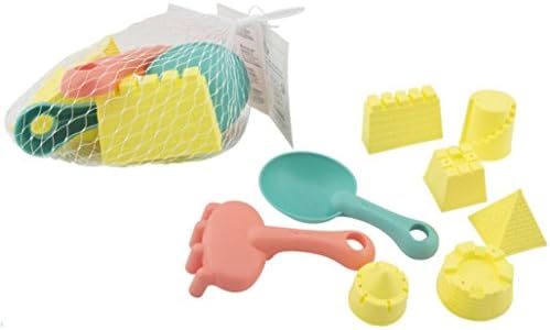 OUBAO 2017 8PCS TPE Sand Beach Kids Beach Castle Bucket Spade Shovel Rake Water Tools Toys