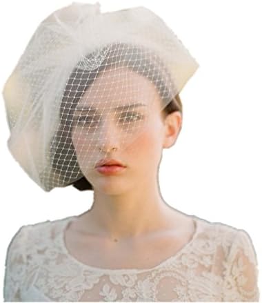 LM Wedding Party Bridal Accessory Face Little Veil