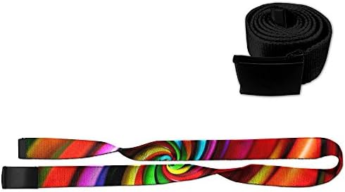 Hypnotic Spiral Unisex Casual Printing Belt