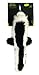 Hyper Pet 48847 Real Skinz Dog Toy, Skunk,Black/White