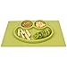 Galaxy 1 Piece Frog Silicone Placemat & Tray, Green