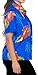 La Leela Beach Top Blouses Casual Women Hawaiian Shirt Aloha Boho Holiday Tank Button Up