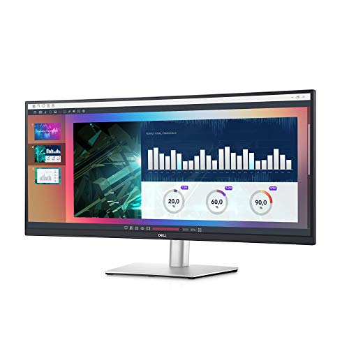 Dell 34 Inch Ultrawide Monitor, WQHD (Wide Quad High Definition), Curved USB-C Monitor (P3421W), 3440 x 1440 at 60Hz… - Image 3