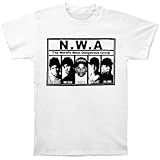 N.W.A. Men's Most Dangerous T-shirt White