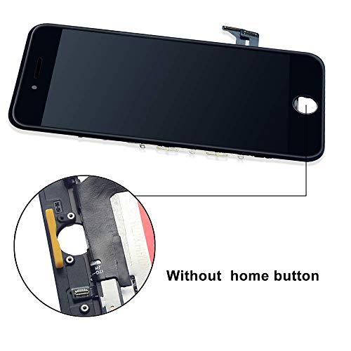 SZRSTH Compatible with iPhone 7 Plus Screen Replacement Black 5.5 Inch LCD Display with 3D Touch Screen Digitizer Frame Full Assembly Include Full Free Repair Tools Kit+Instruction+Screen Protector - Thumbnail 4