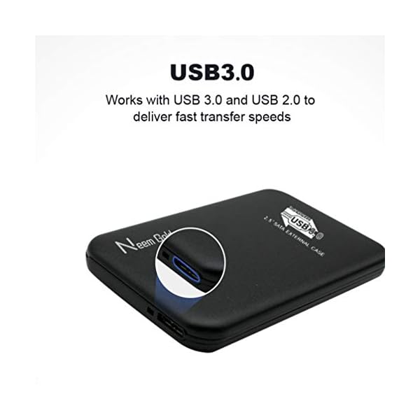 Solustre Externe Festplatte Hochgeschwindigkeitsfestplatte Mobile HDDFestplatte Usb3. 0 Computerfestplatte für Desktop… – Bild 3