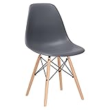 Poly and Bark Vortex Side Chair, Gray
