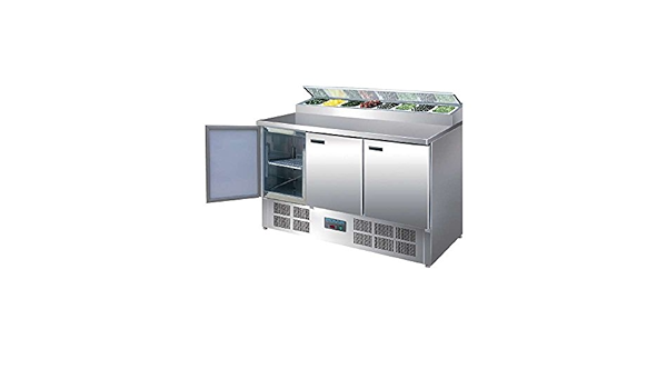 Polar - Mostrador refrigerado para preparación de pizza y ...