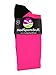 MadSportsStuff Pink Ribbon Breast Cancer Awareness Socks with Stripes