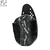 StealthGearUSA SG-Revolution Appendix Hybrid Holster - Tuckable, Adjustable, Inside Waistband Concealed Carry Holster - Made in USA