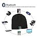 Bluetooth Beanie Hat Headphones | Bluetooth 5.0V Wireless Winter Hats | Cap with Detachable Built-in Mic and Speakers | Hands-Free for Outdoor Sports | Unique Christmas Gift | Unisex