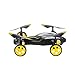 ToyPark 2.4GHz Remote Control Drone Flying Vehicles with 360 Degree Rolling Action LED lights