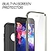 YOUMAKER Designed for iPhone 8 Case & iPhone 7 Case, Full Body Rugged with Built-in Screen Protector Heavy Duty Protection Slim Fit Shockproof Cover for Apple iPhone 7/iPhone 8 4.7 Inch - Gun