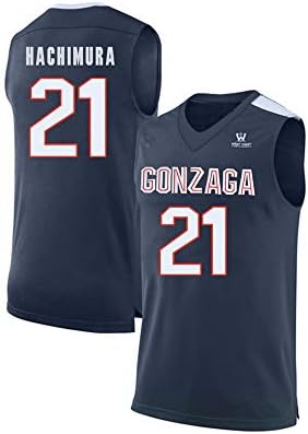 HOOPCITY_Men/Women/Youth_Rui_Hachimura_Gonzaga_Bulldogs_College_Navy_Jersey