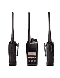 Walkie Talkies radios de 2 Vías de largo alcance recargable con visualización LED de 12 W 128 Canales FM Transceptor para adultos Camping senderismo jugar por luiton