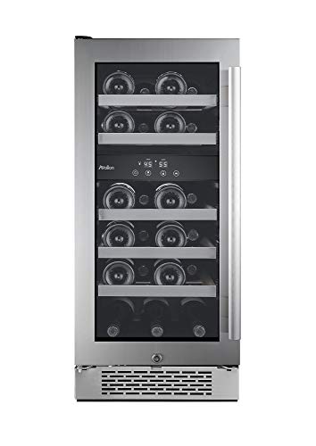 Avallon-AWC151DZLH-23-Bottle-15-Dual-Zone-Built-In-Wine-Cooler-Left-Hinge