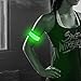 Higo LED Armband, Light Up Sports Safety LED Slap Bracelets, Party Favor Glowing Event Wristabnds for Running, Cycling, Jogging, Hiking(Green 35cm)
