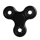 Tri-Spinner Fidget Toy TANAAB [Solid & Durable]High Speed[Super Smooth Spinning]Well Balanced - 2017 New Black