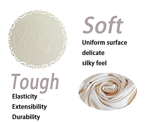 BloomSesame Natural Chamois Cleaning Polishing Cloth for Musical Instrument Guitar Violin Piano Clarinet Trumpet Sax flute